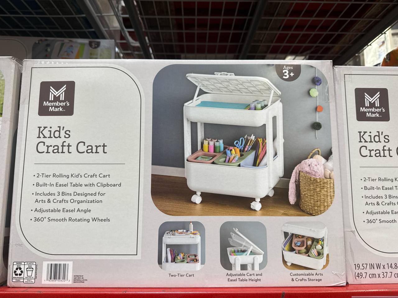 Kids Craft Cart