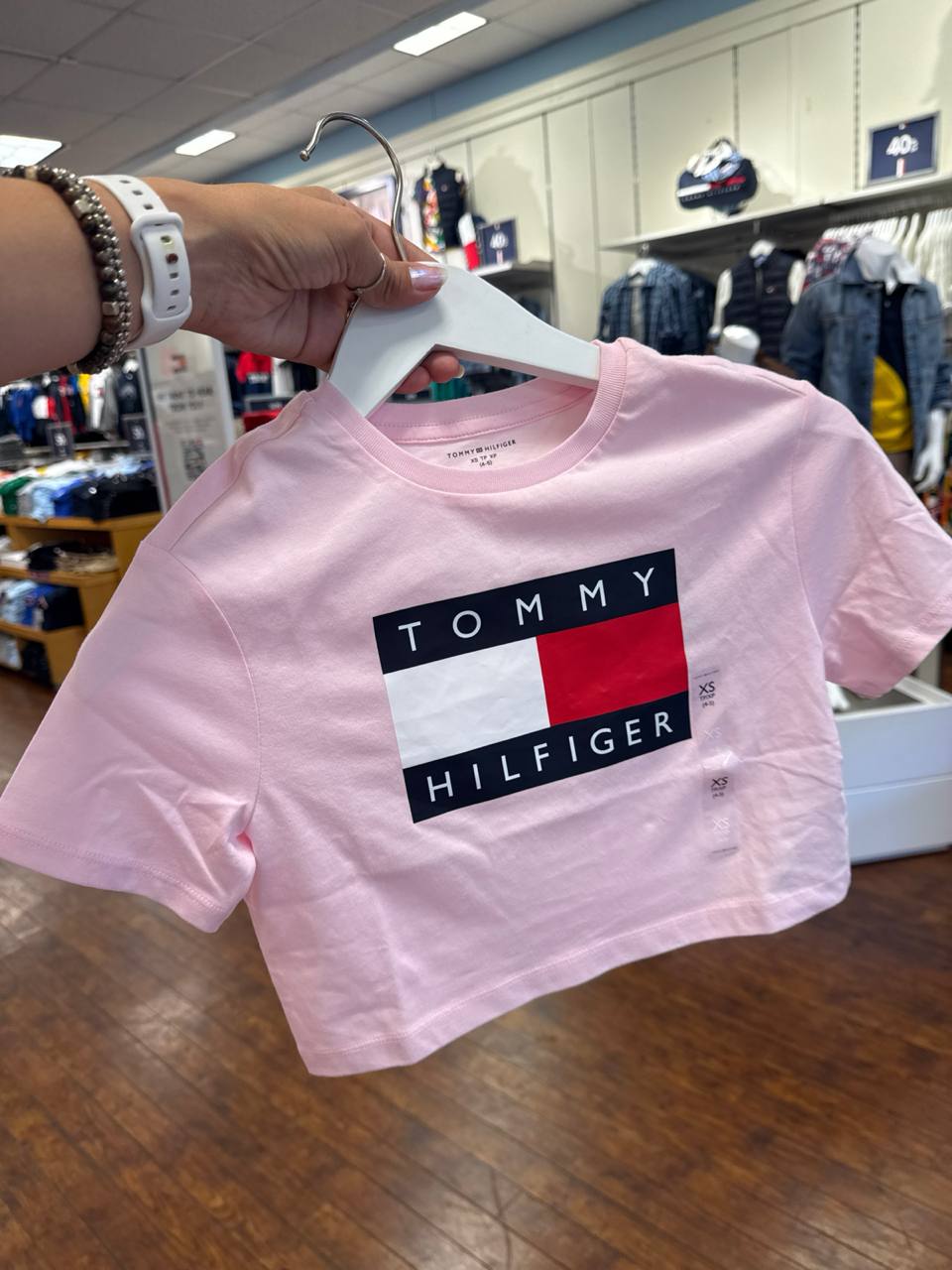 CAMISETA crooped MANGA CURTA