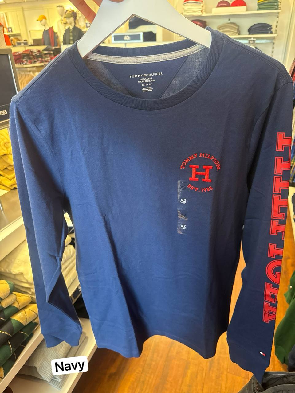 Camiseta Regular Fit Manga Longa