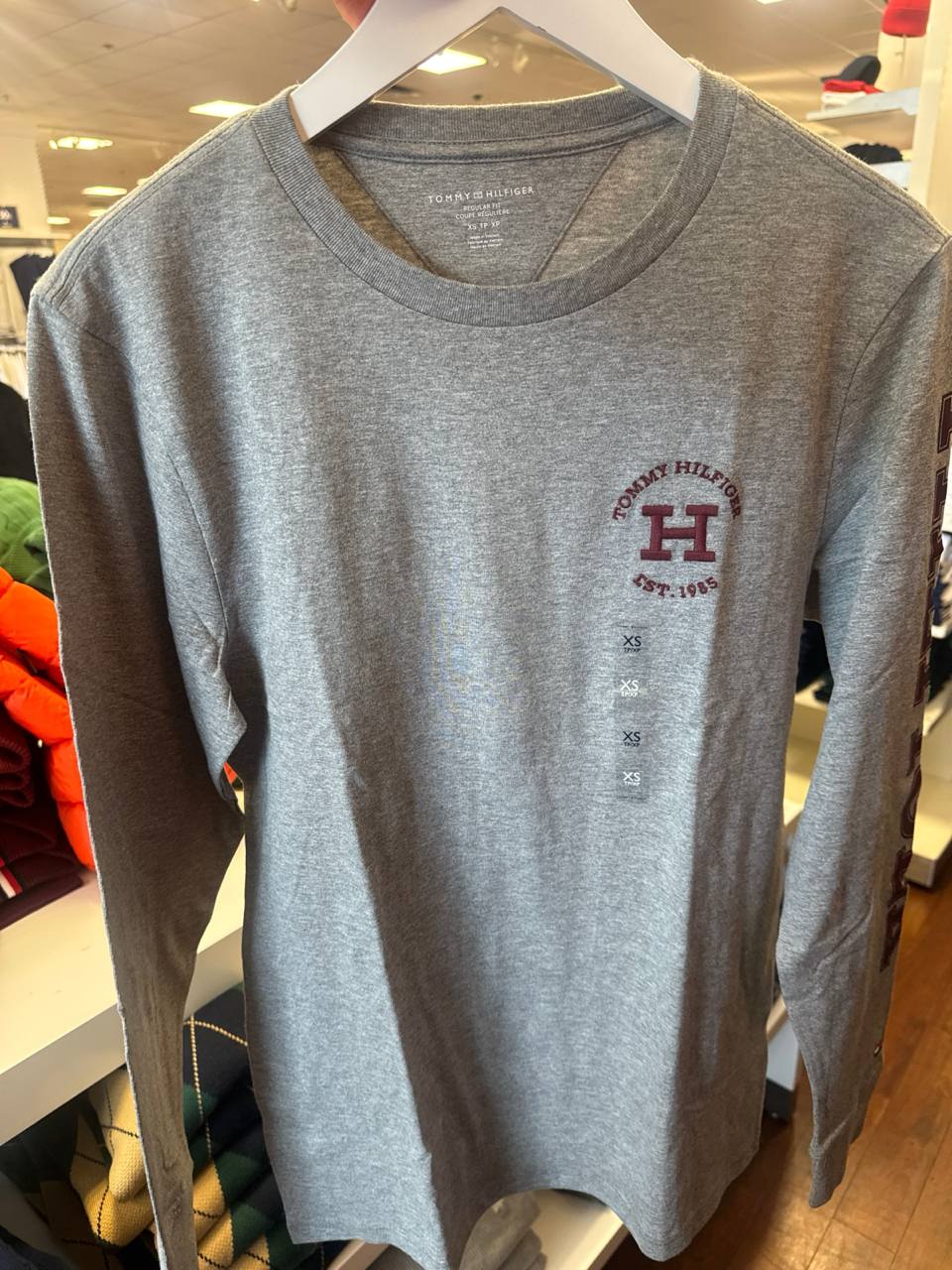 Camiseta Regular Fit Manga Longa