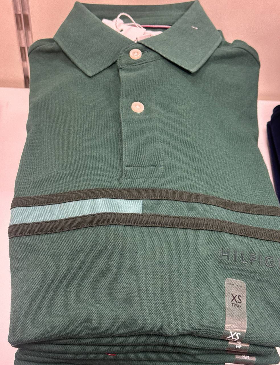 Polo Regular Fit Stretch manga curta