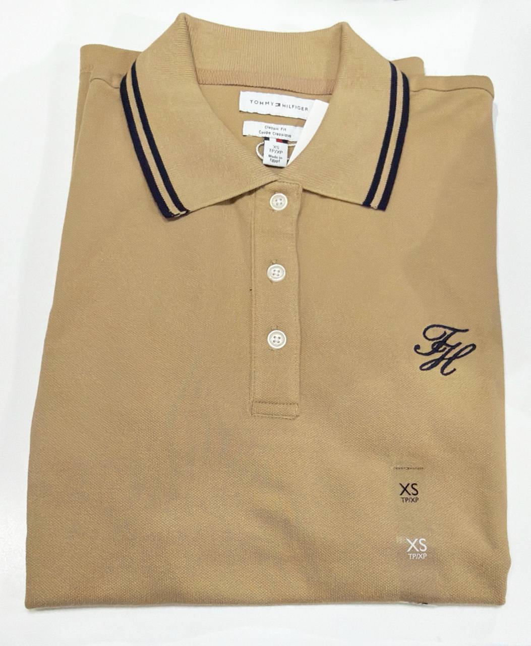 classic  polo manga curta