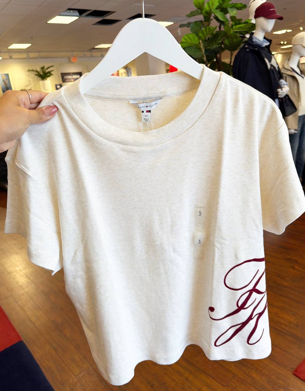 camiseta oversized manga curta