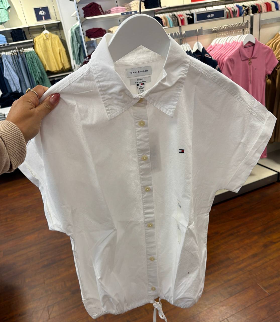Camisa com botões