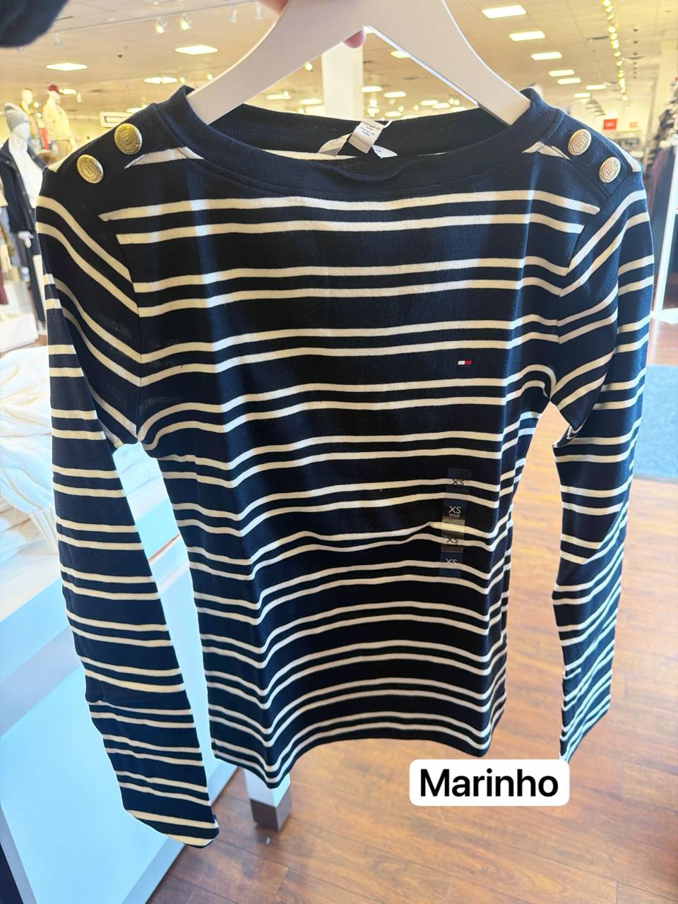 Blusa manga longa