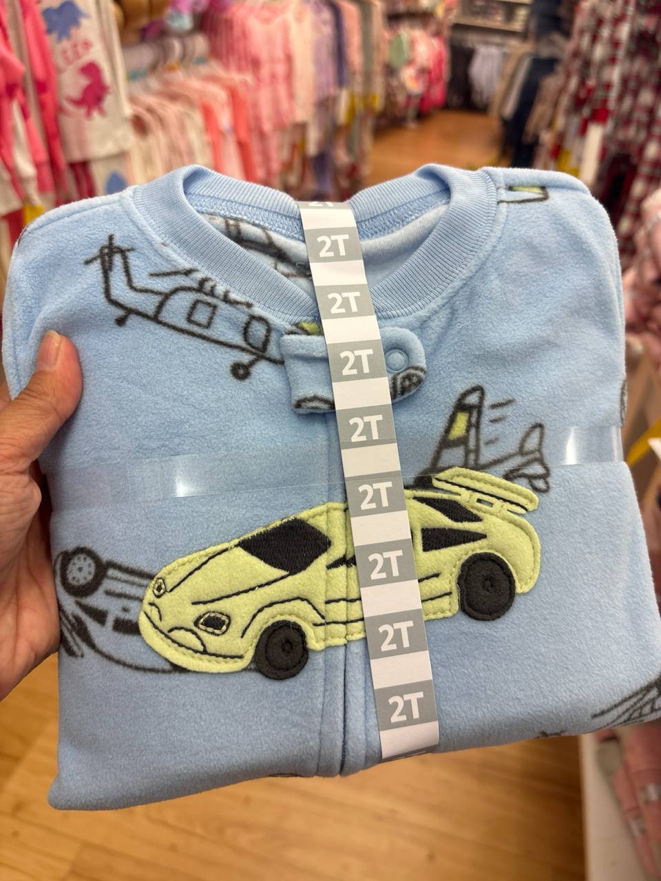 macacão fleece com pé