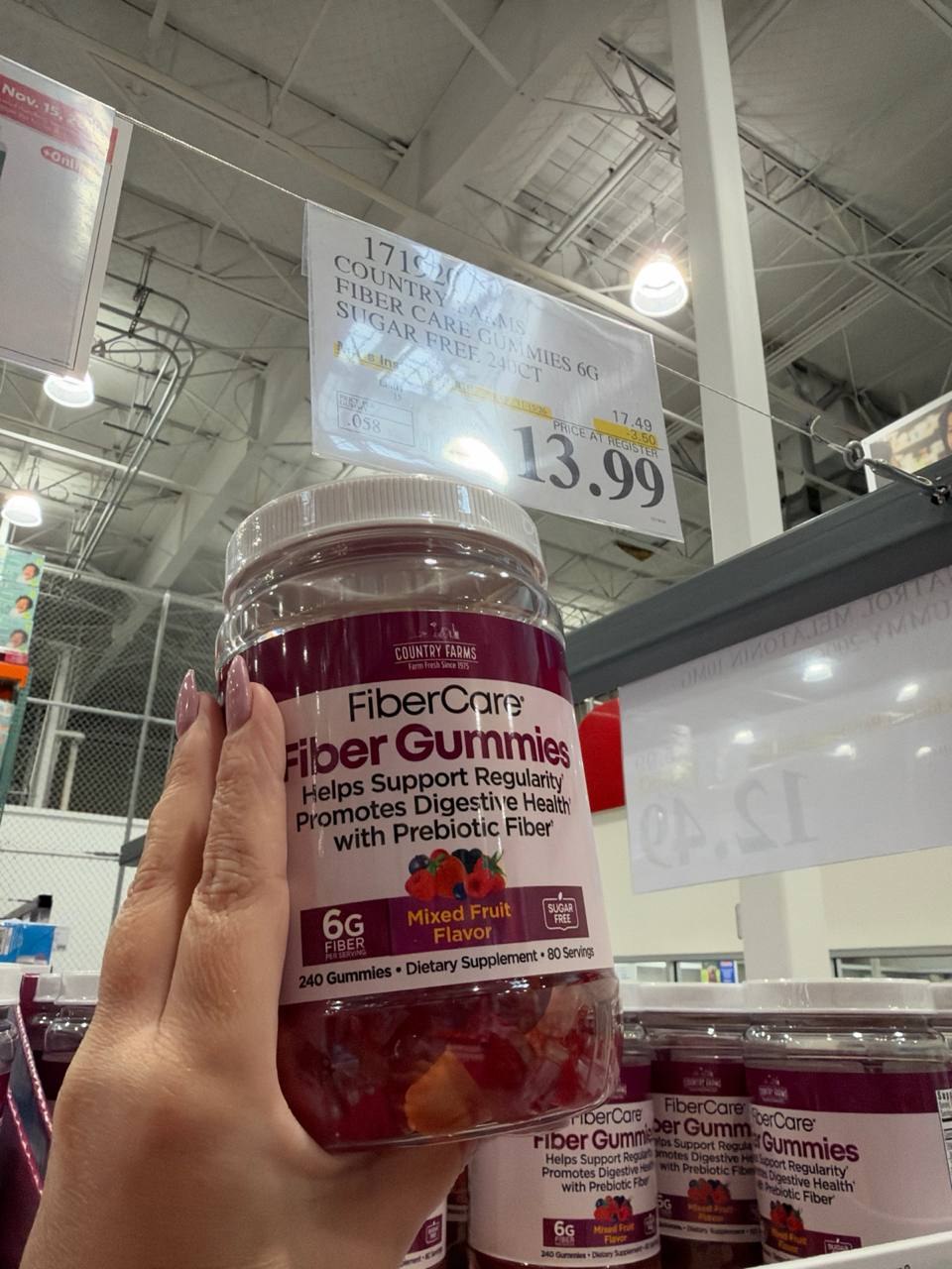 Costco - FiberCare Gummies