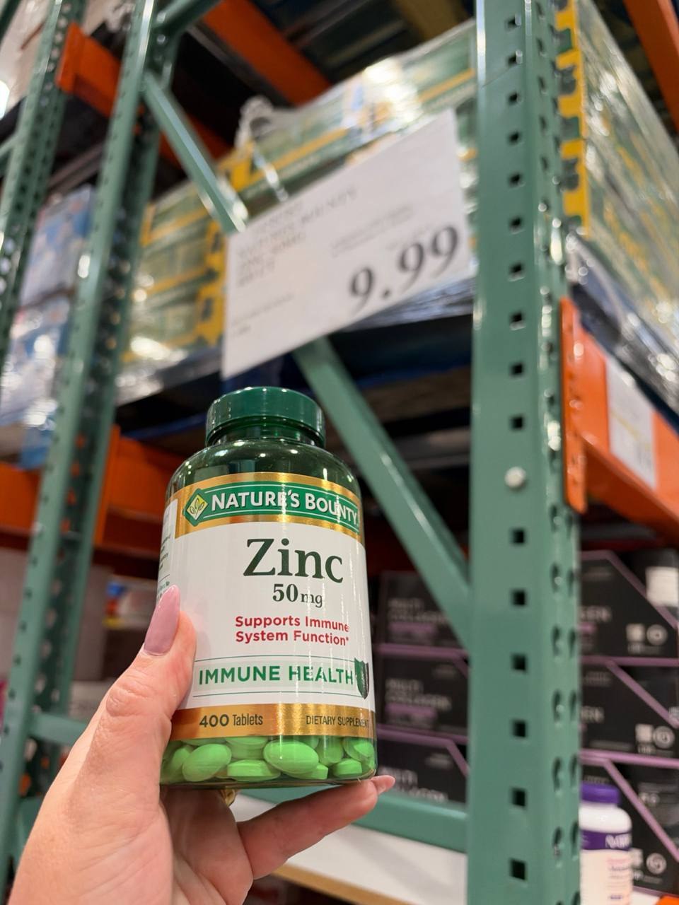 Costco - Nature's Bounty Zinc