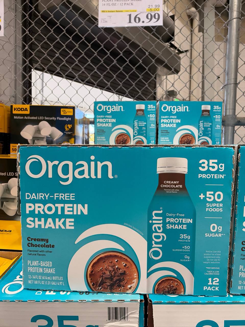 Costco - Orgain Protein Shake