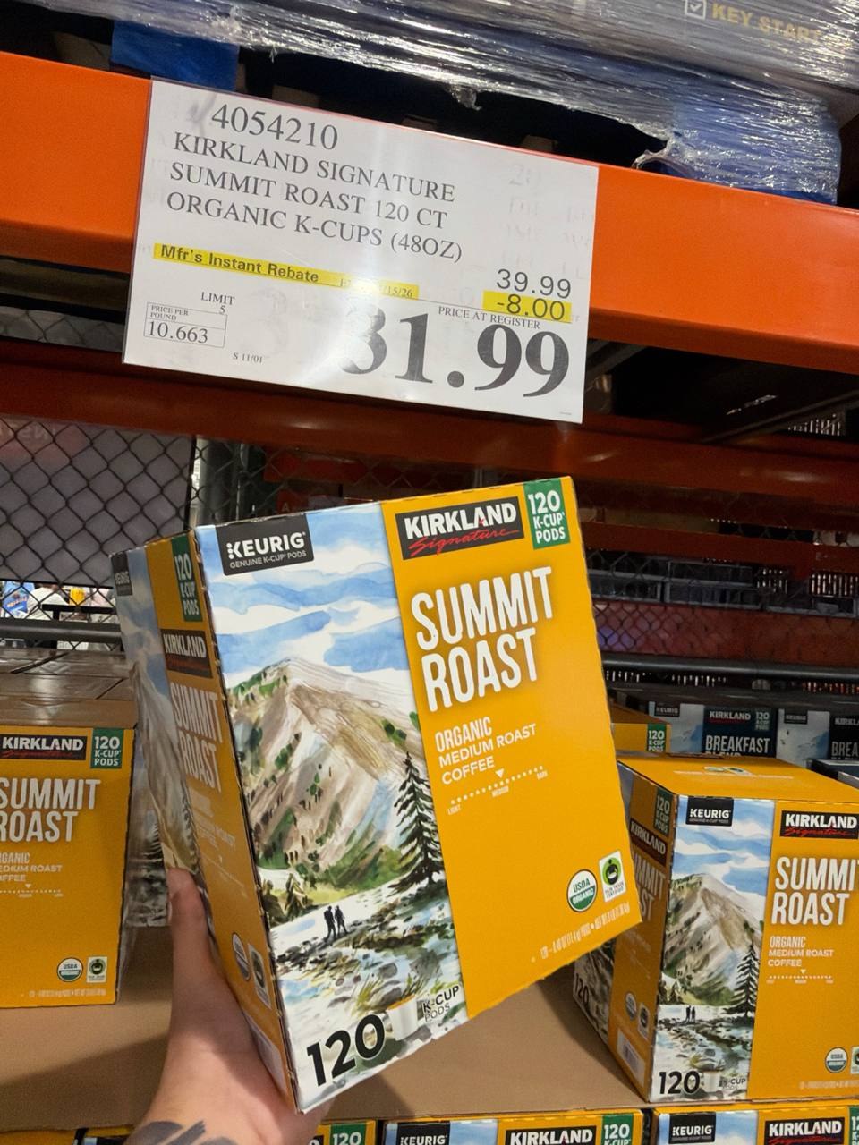 Costco - Kirkland Summit Roast Medium Coffee