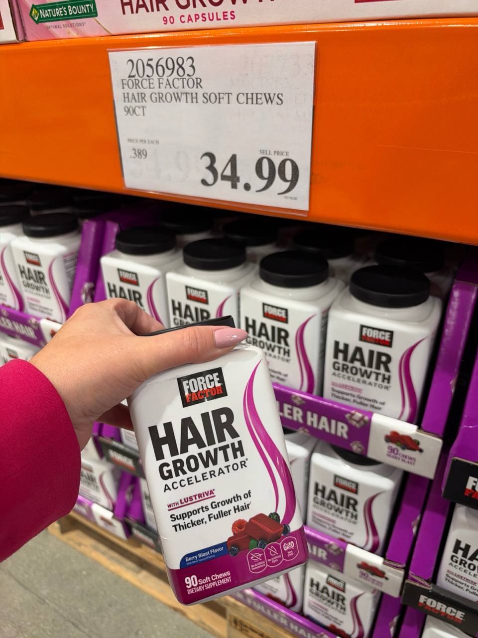 Costco - Force Factor Hair Growth