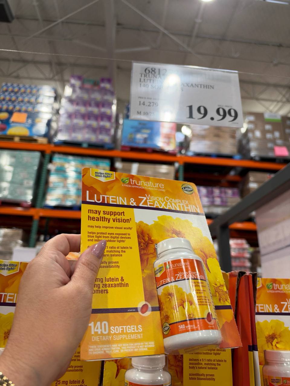 Costco -  Trunature Vision Complex Lutein & Zeaxanthin