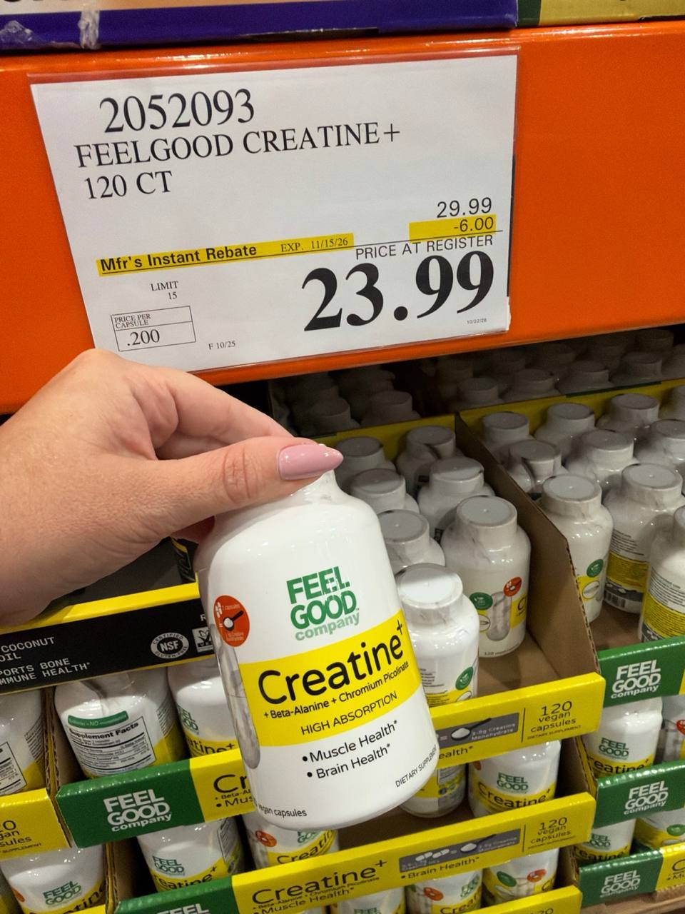 Costco - feel Good Creatine+