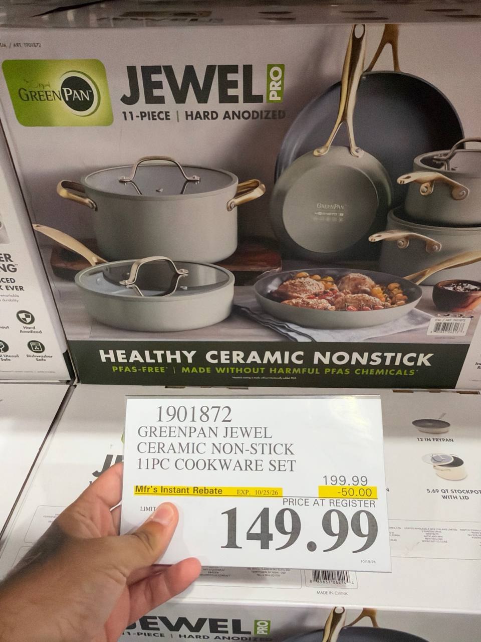 Costco - Greenpan Jewel Ceramic