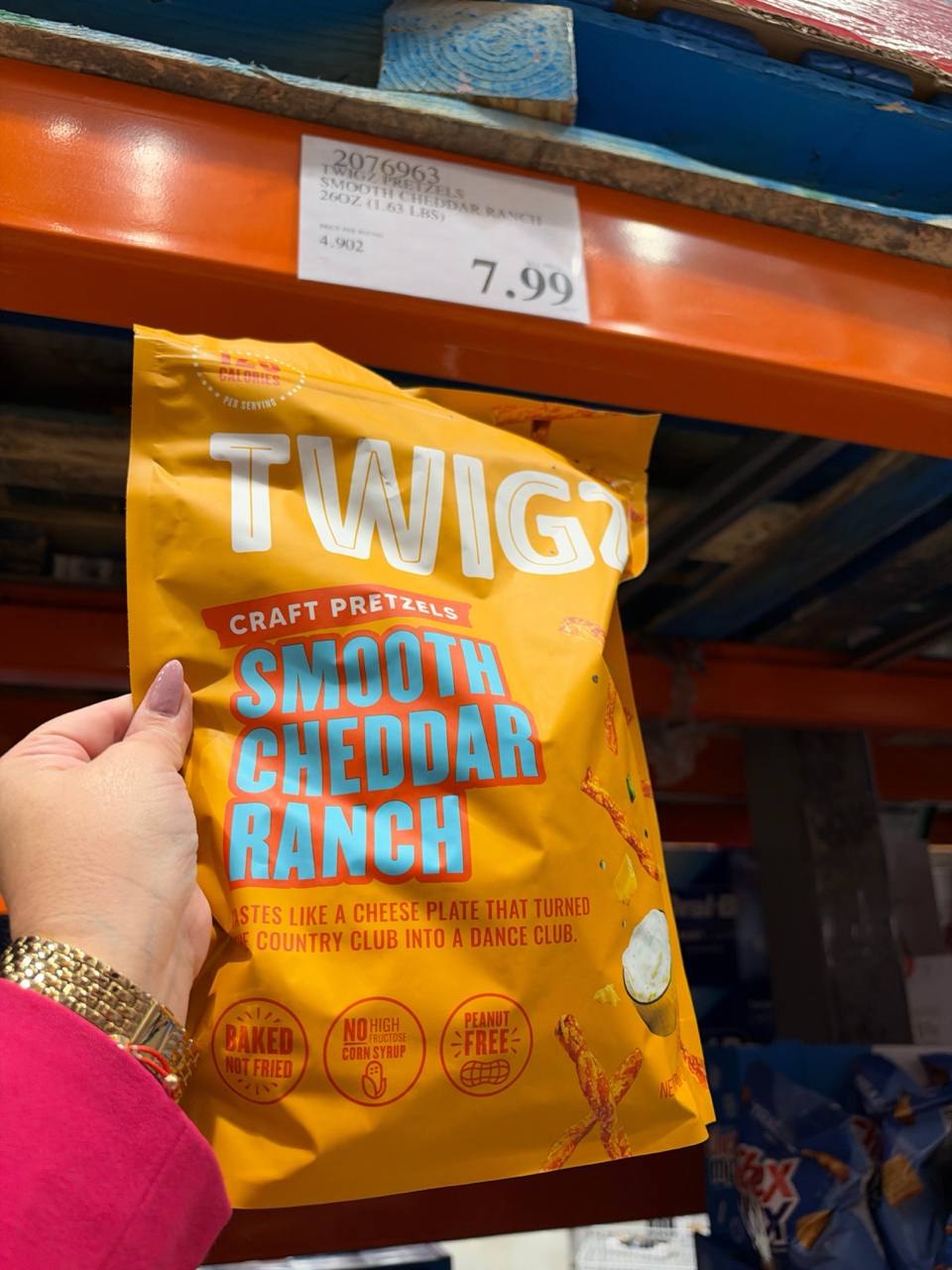 Costco - Twigz Pretzels Smooth Cheddar Ranch