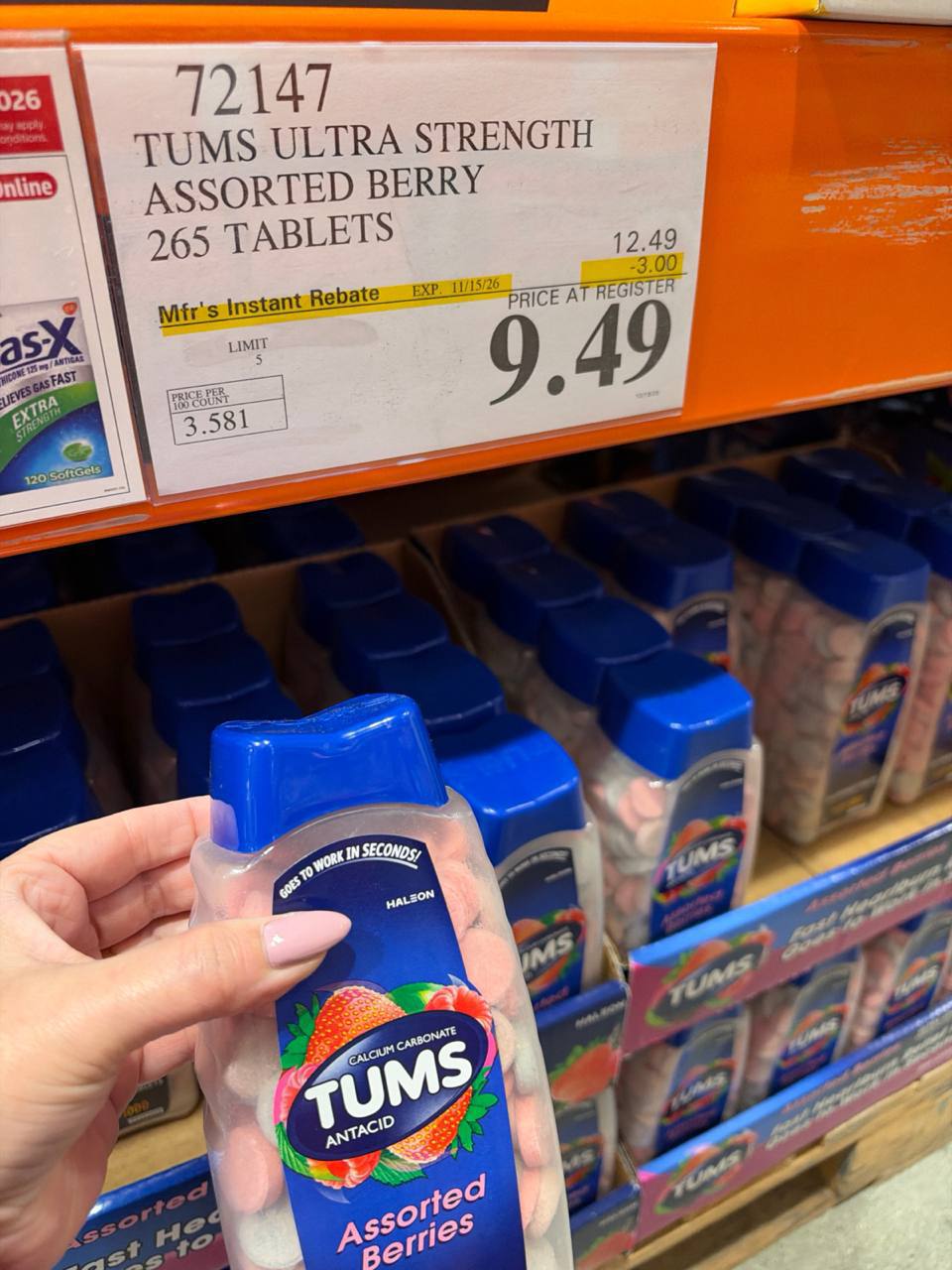 Costco -  TUMS Ultra Strength