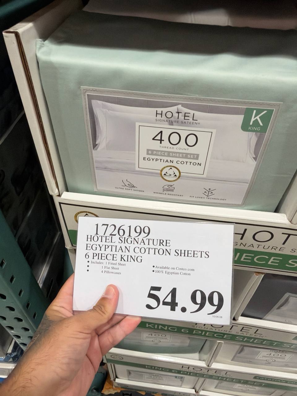 Costco - South Point Egyptian Cotton Sheets 6pc King