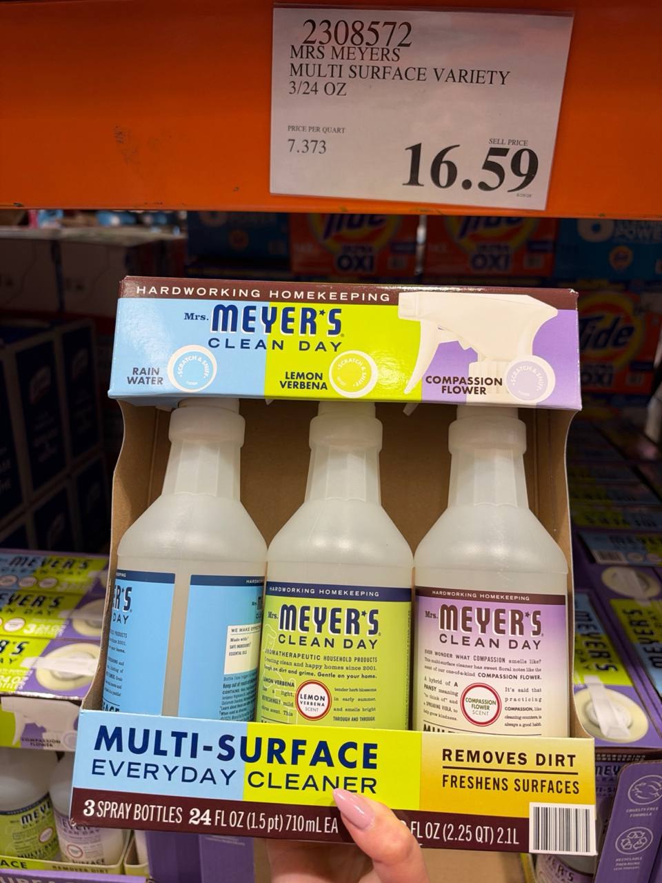 Costco - Mrs Meyer's Multi Surface Variety