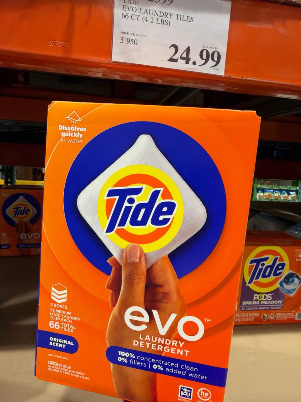 Costco - Tide EVO Laundry Detergent