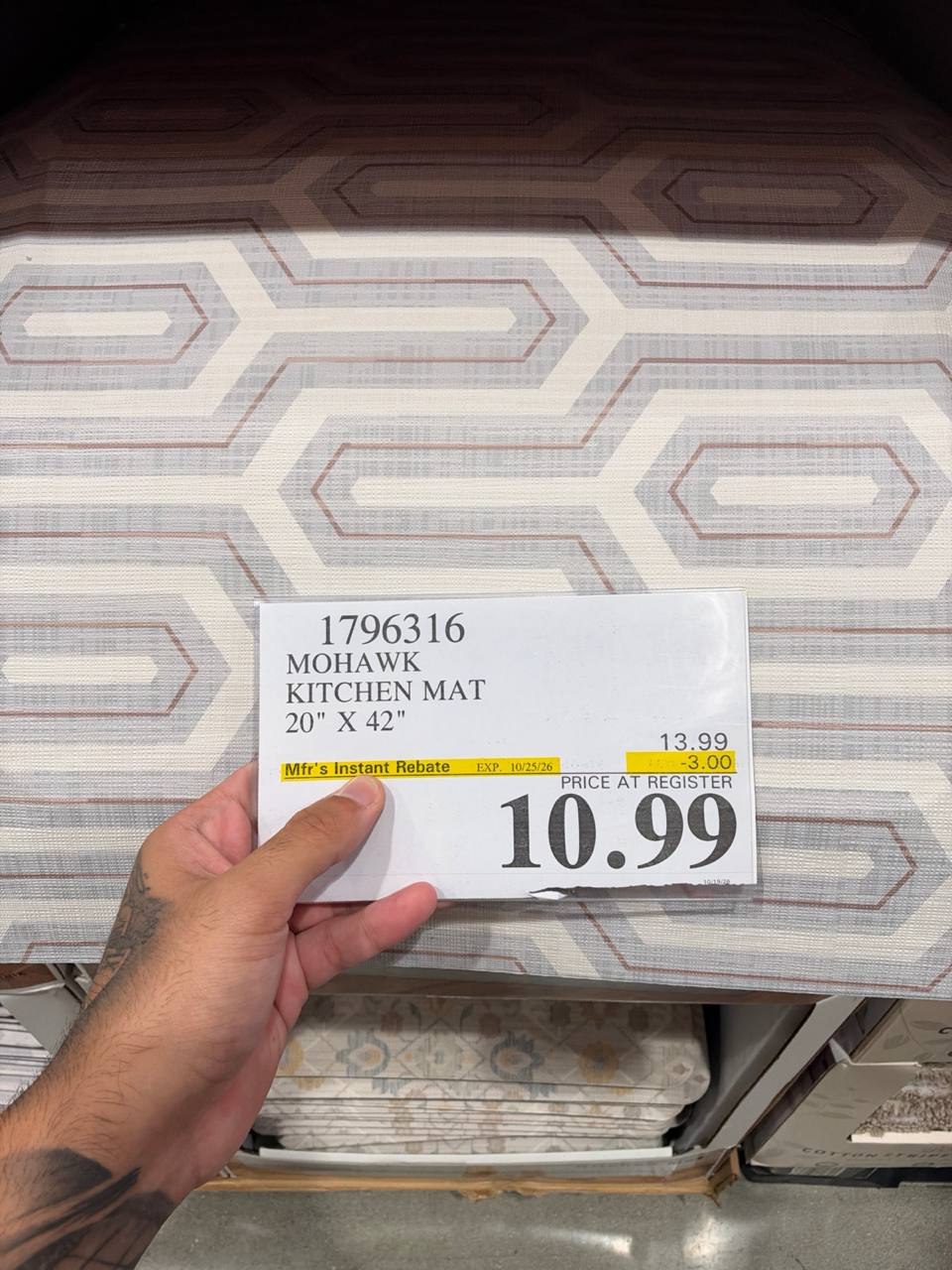 Costco - Mohawk Kitchen Mat
