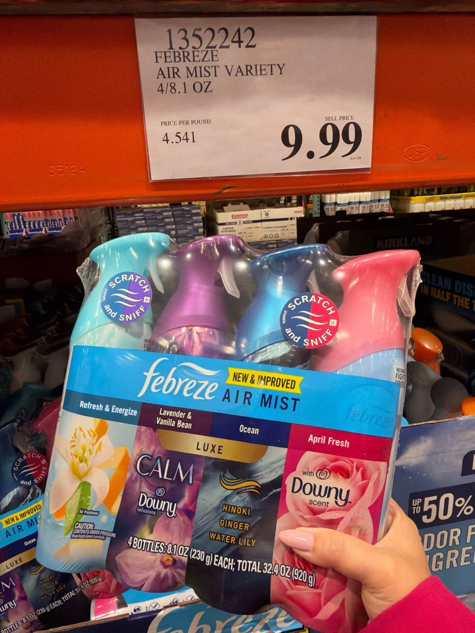Costco - Febreze Air Mist