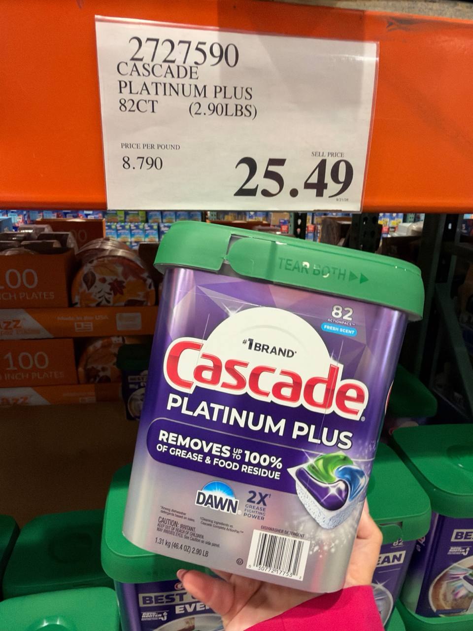 Costco - Cascade Platinum Plus