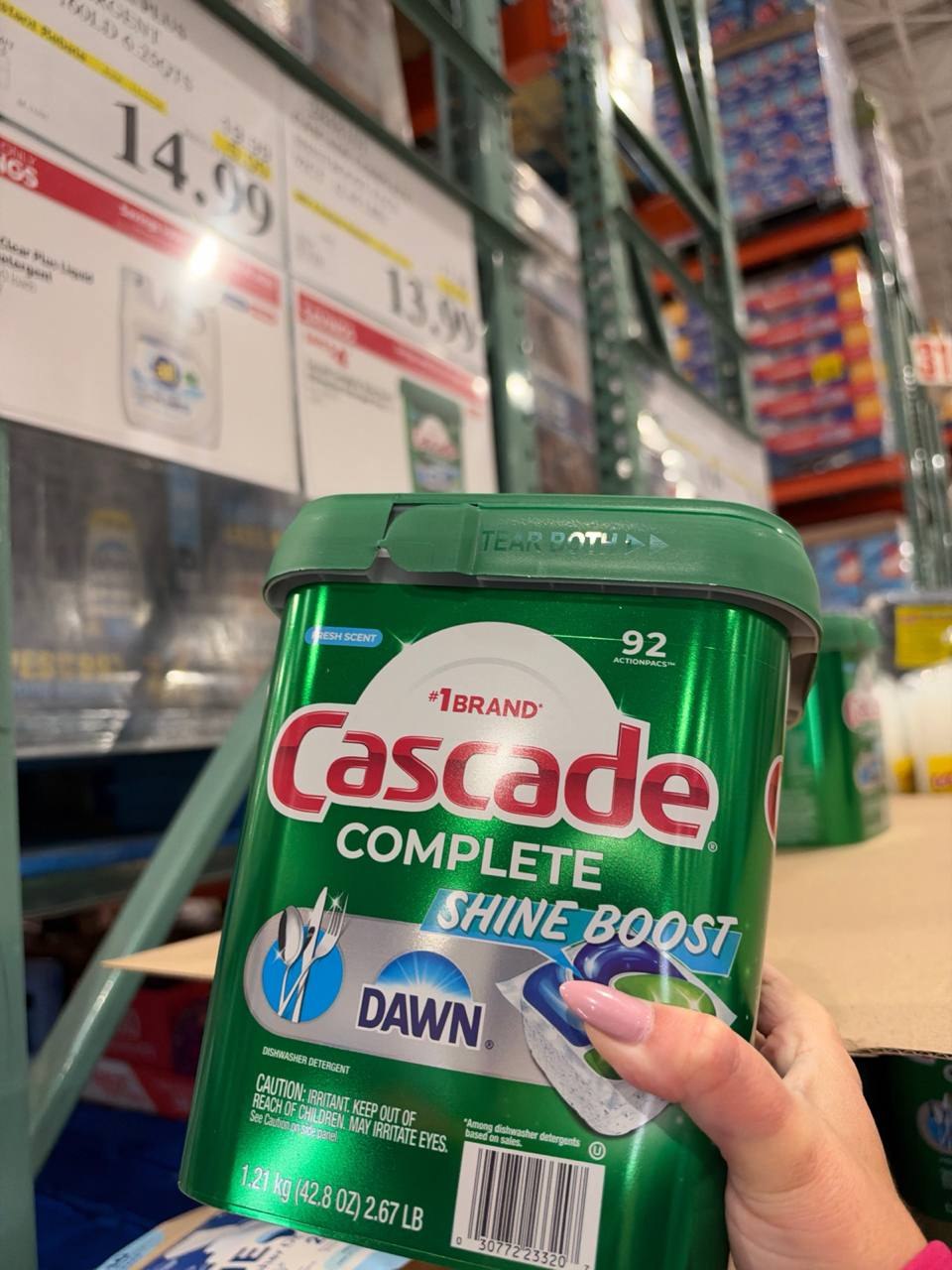 Costco - Cascade Complete Shine Boost