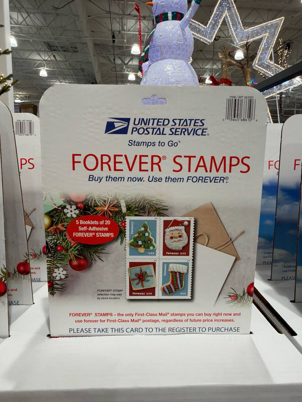 Costco - Forever Stamps