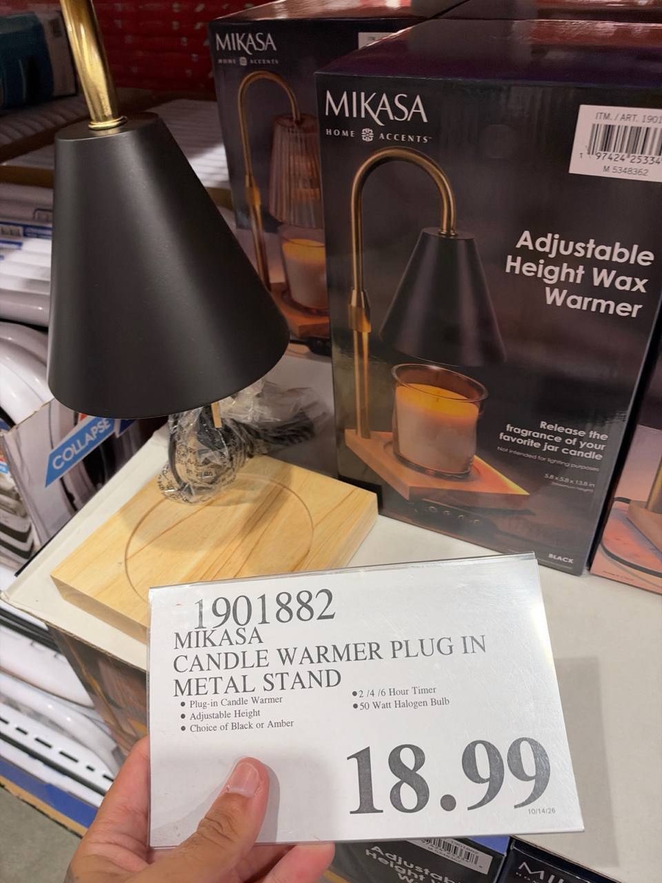 Costco - Mikasa Candle Warmer Plug In Metal Stand
