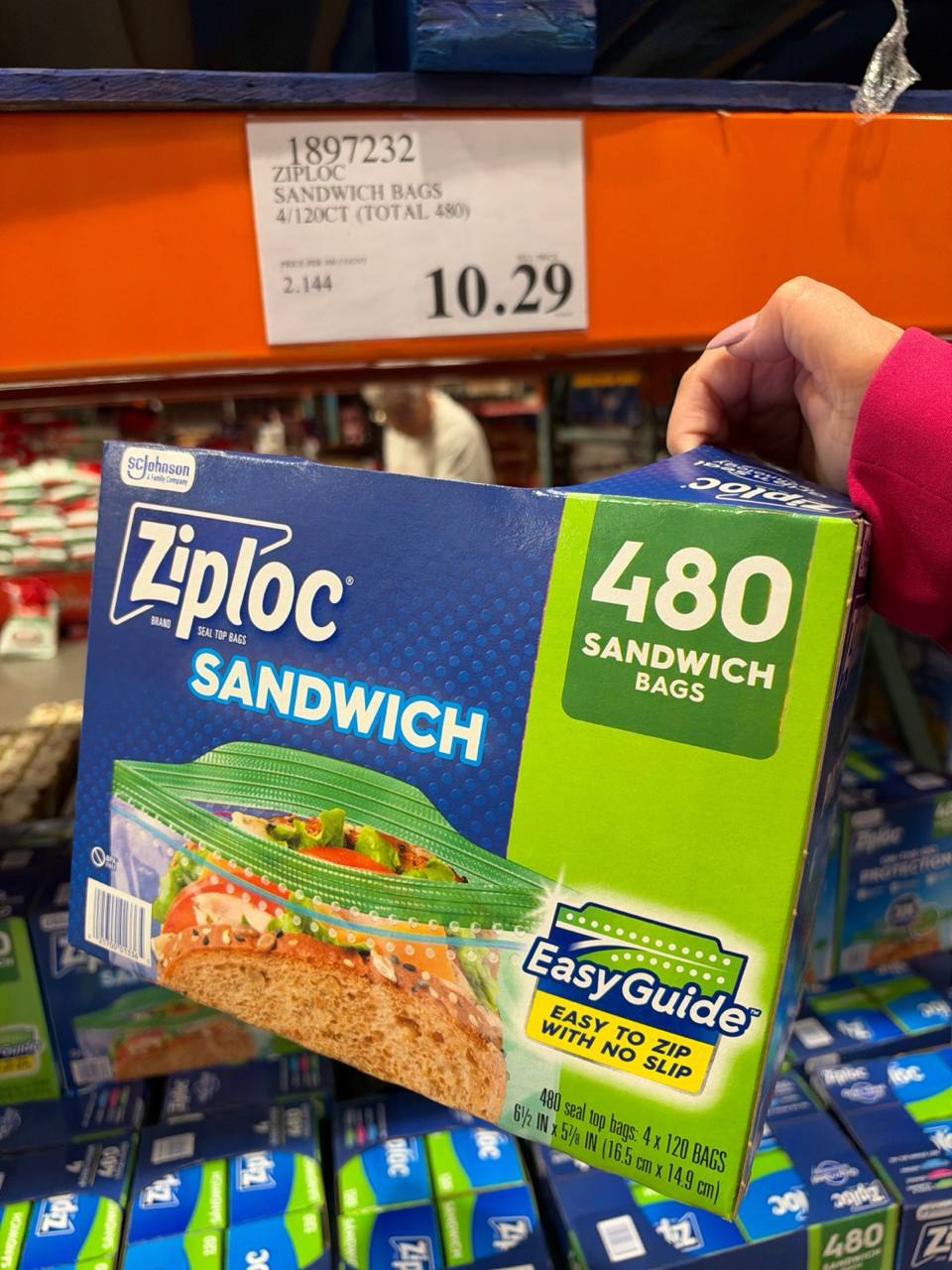 Costco - Ziploc Sandwich