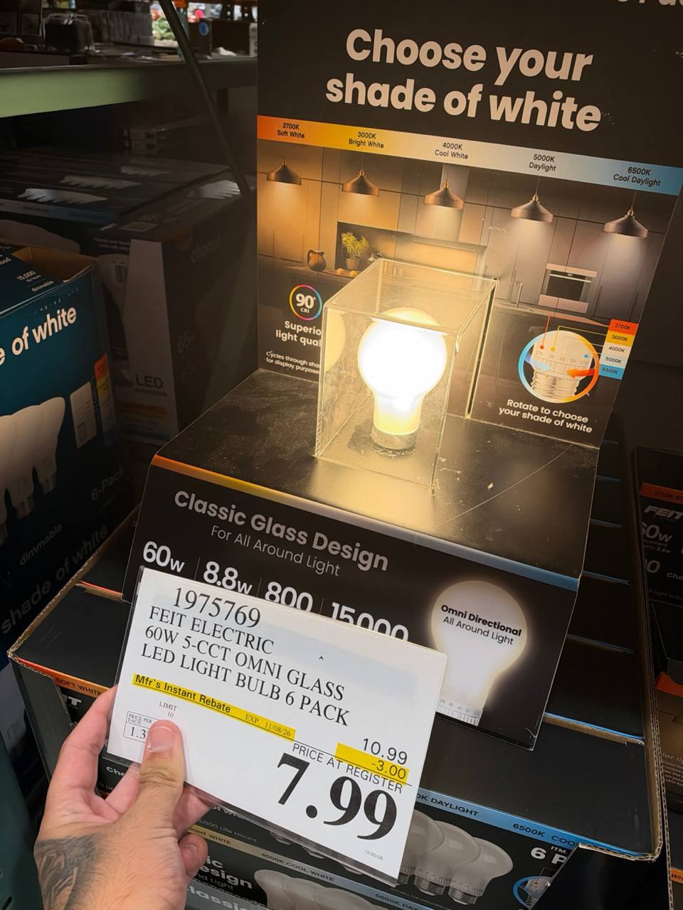 Costco - Feit Electric 60W  5-cct OMNI
