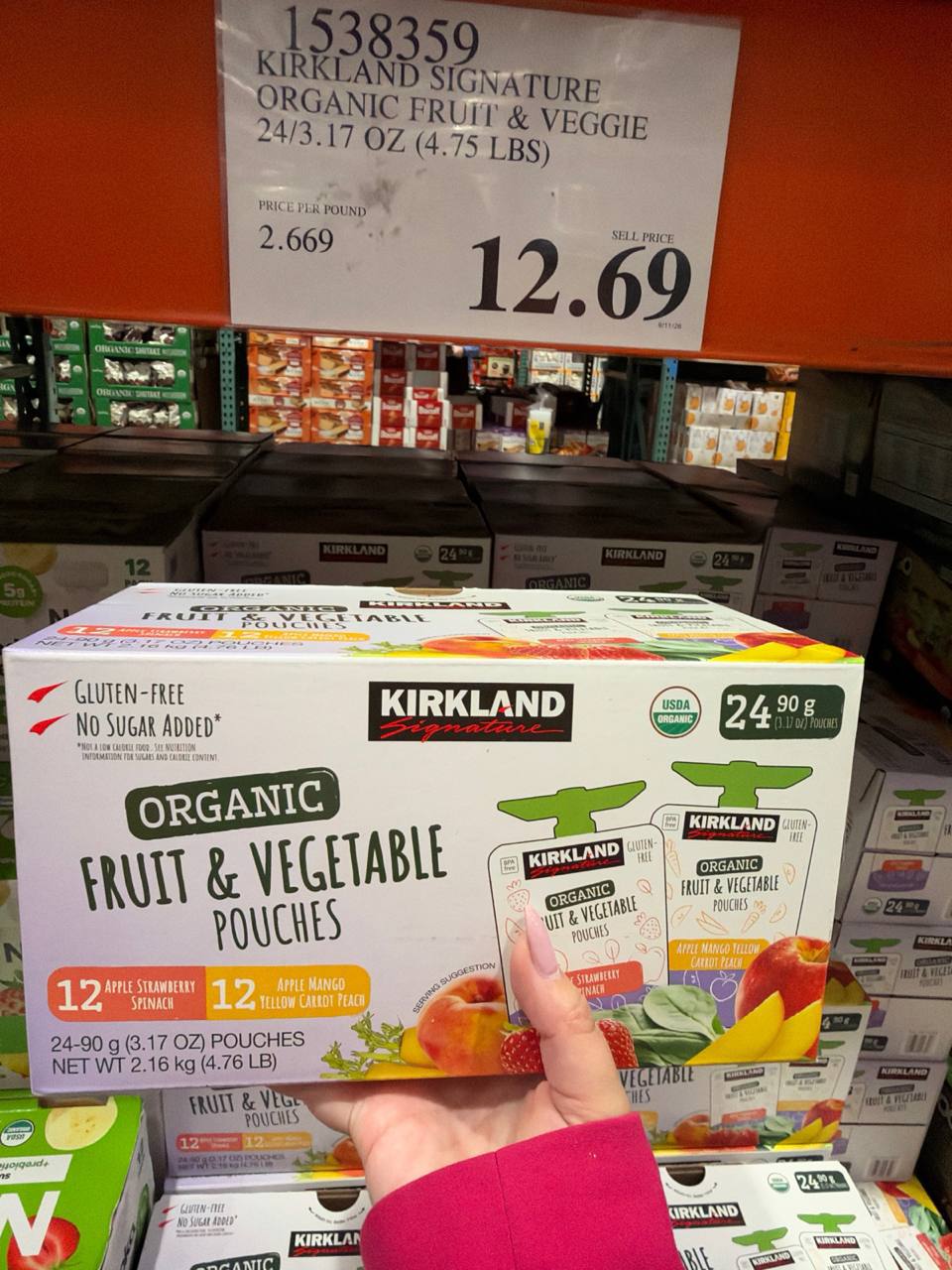 Costco - Organic Fruit & Vegetable