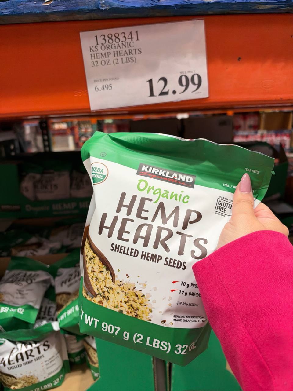 Costco - Kirkland Hemp Hearts Shelled Seeds
