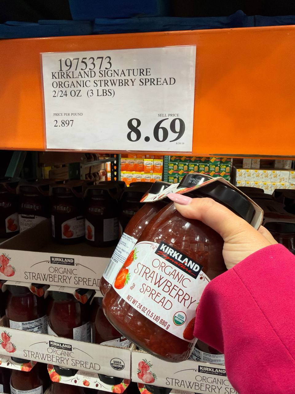 Costco - Organic Strawberry Spread