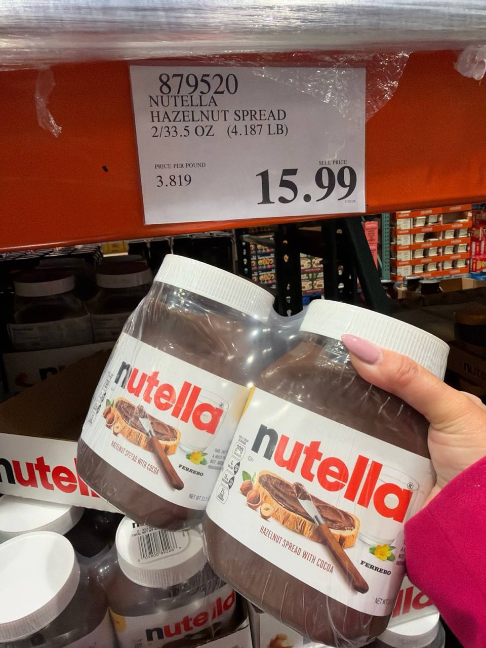 Costco - Nutella