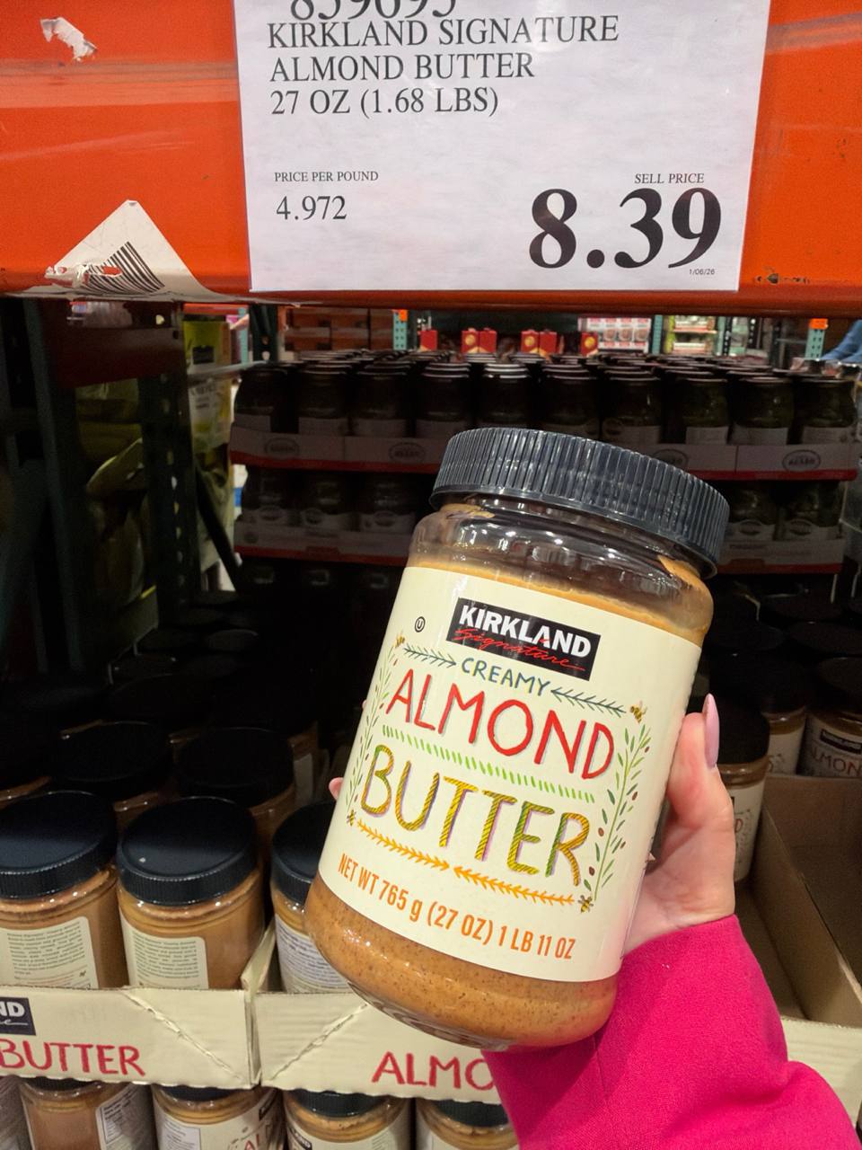 Costco - almond Butter