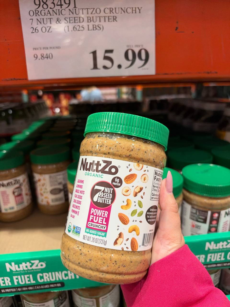 Costco - Organic Nuttzo Crunchy
