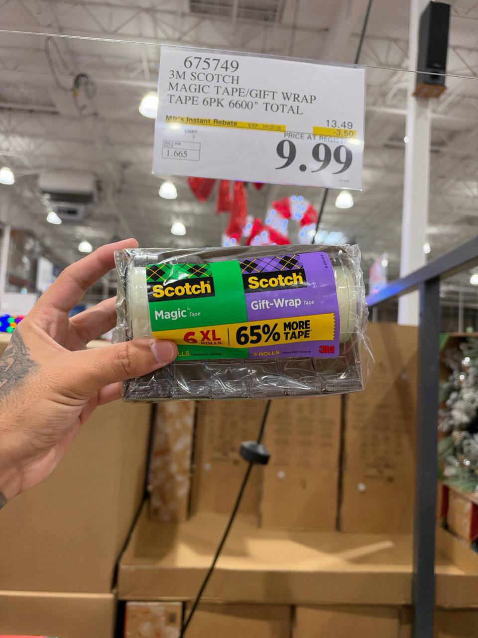 Costco - Scoth Magic Tape