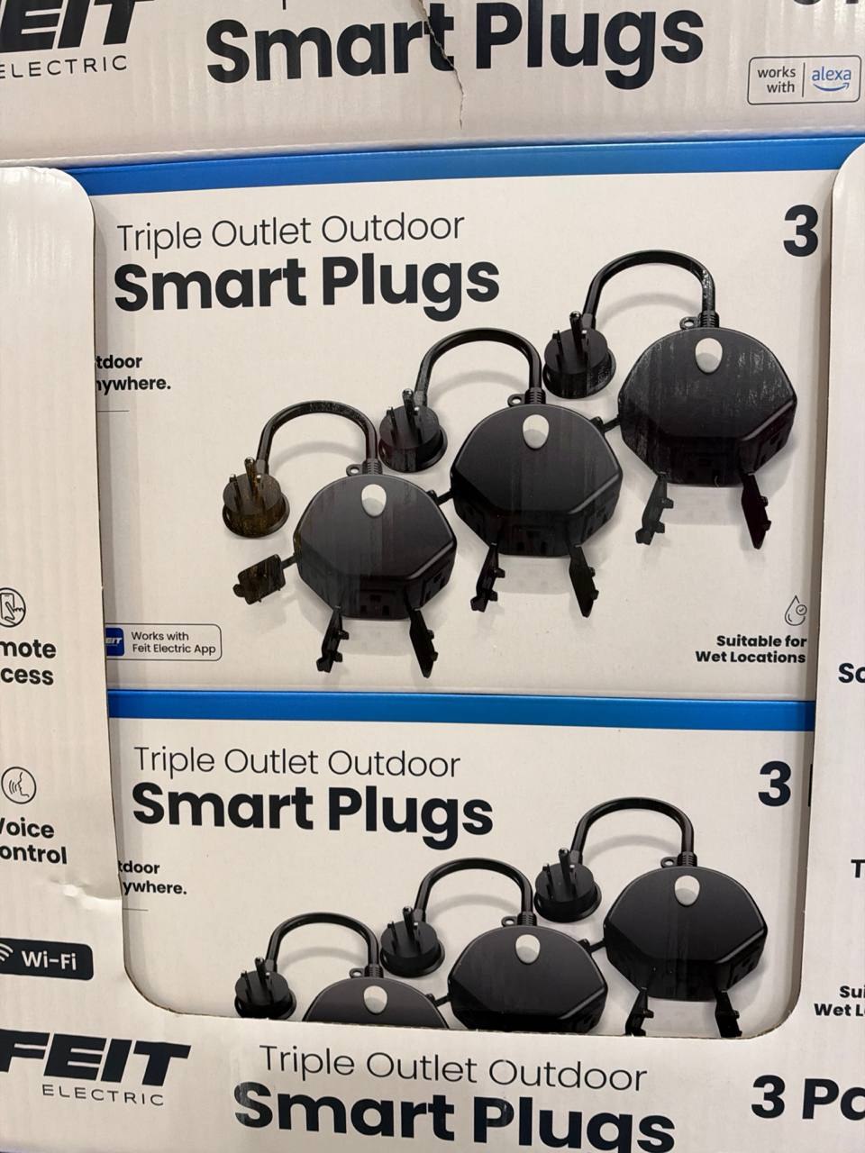Costco - Triple Outlet Outdoor smart Plugs