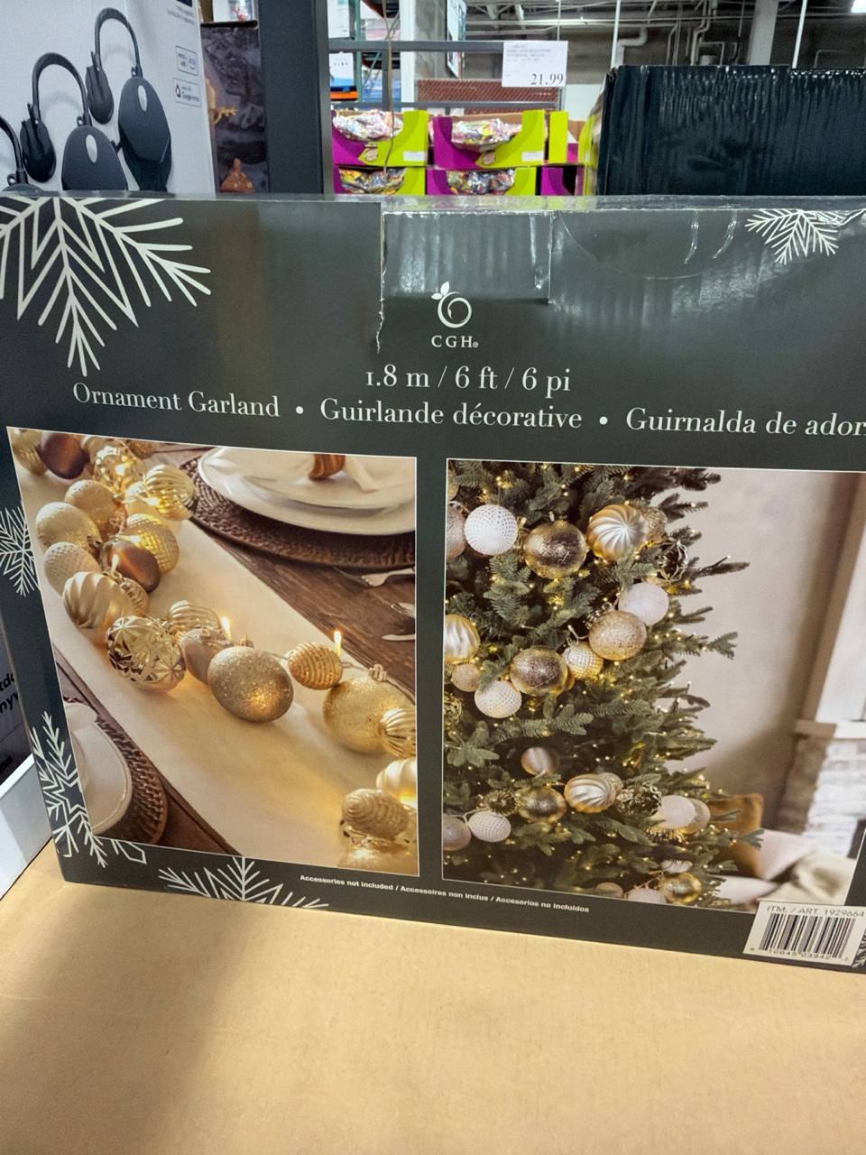 Costco - Ornament Garland