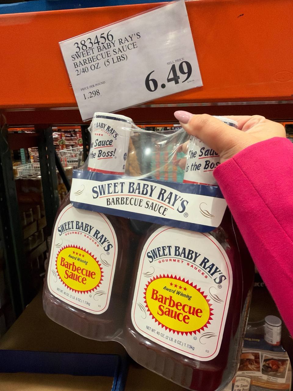 Costco - Sweet Baby Ray's Barbecue Sauce