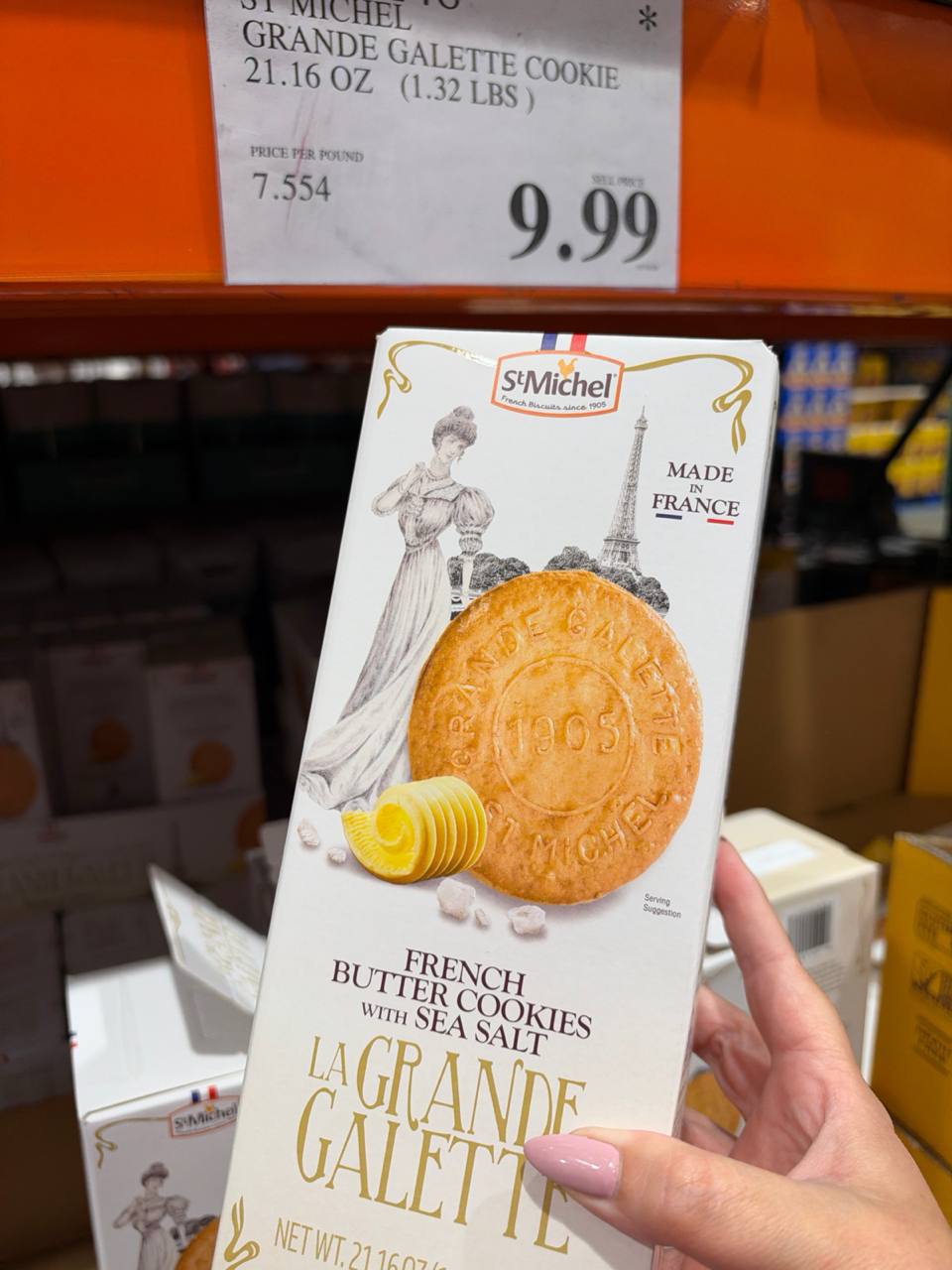 Costco - French Butter Cookies With Sea Salt
