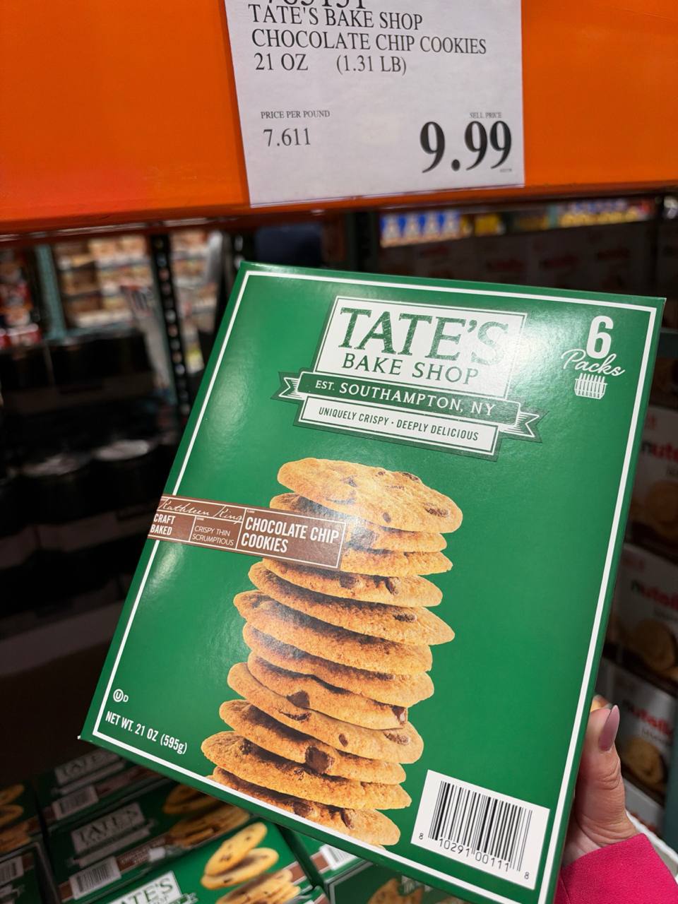 Costco - Tate’s Bake Shop chocolate Chip Cookies