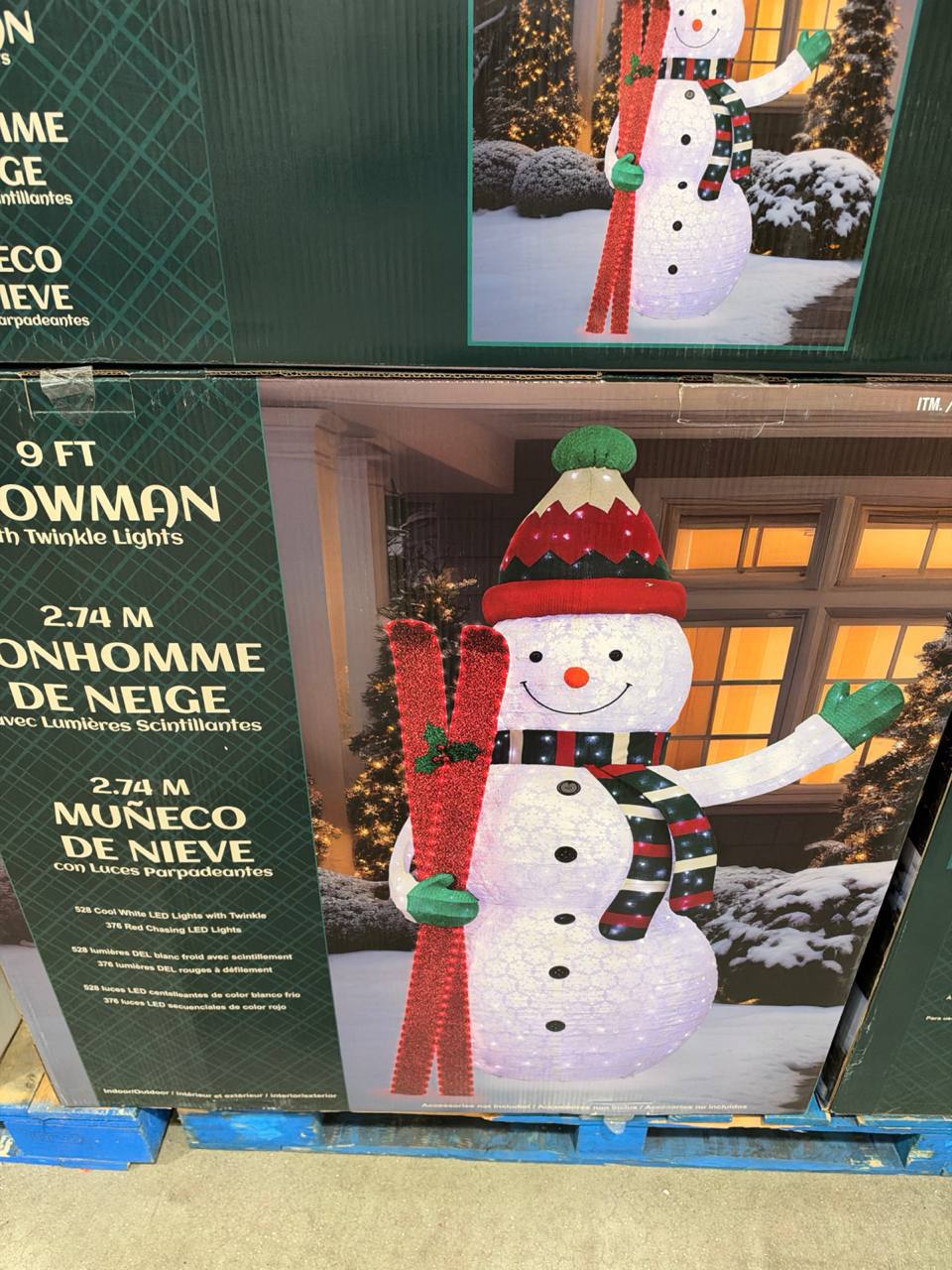 Costco - Snowman - Decoração Natal