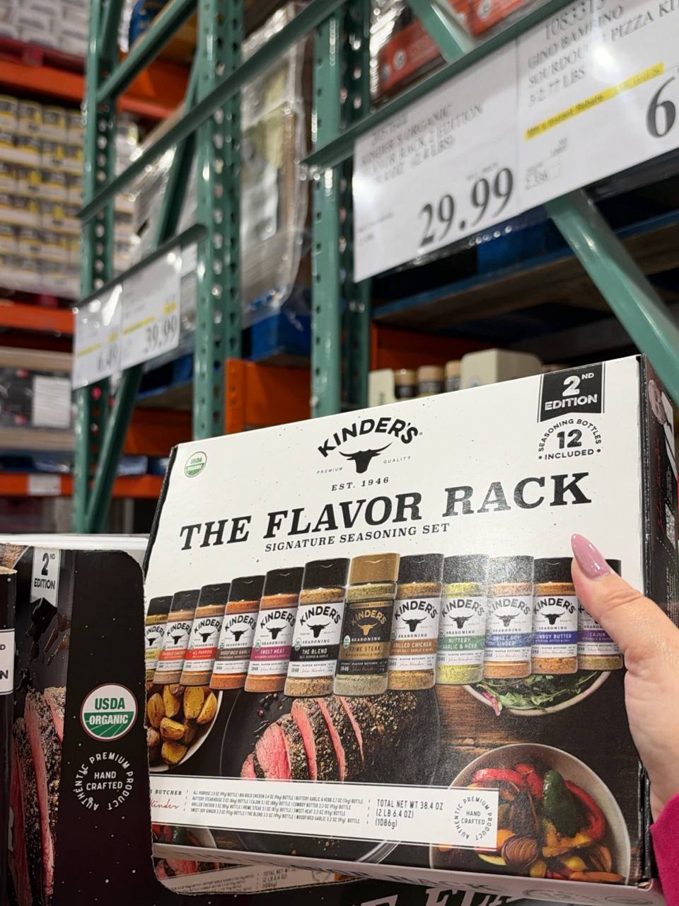 Costco - Kinder's The Flavor Rack