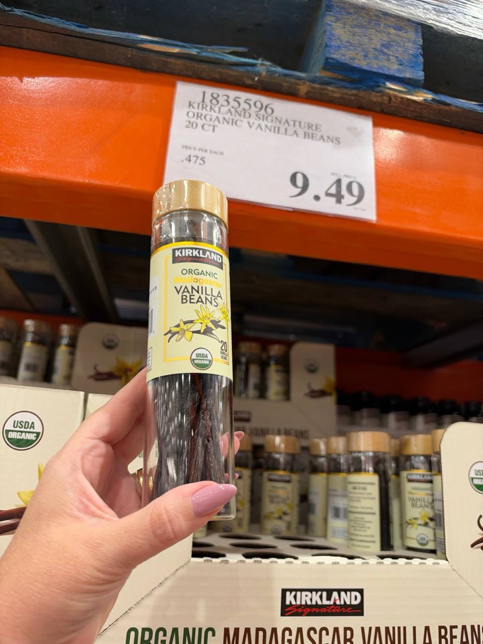 Costco - Kirkland Organic Madagascar Vanilla Bean