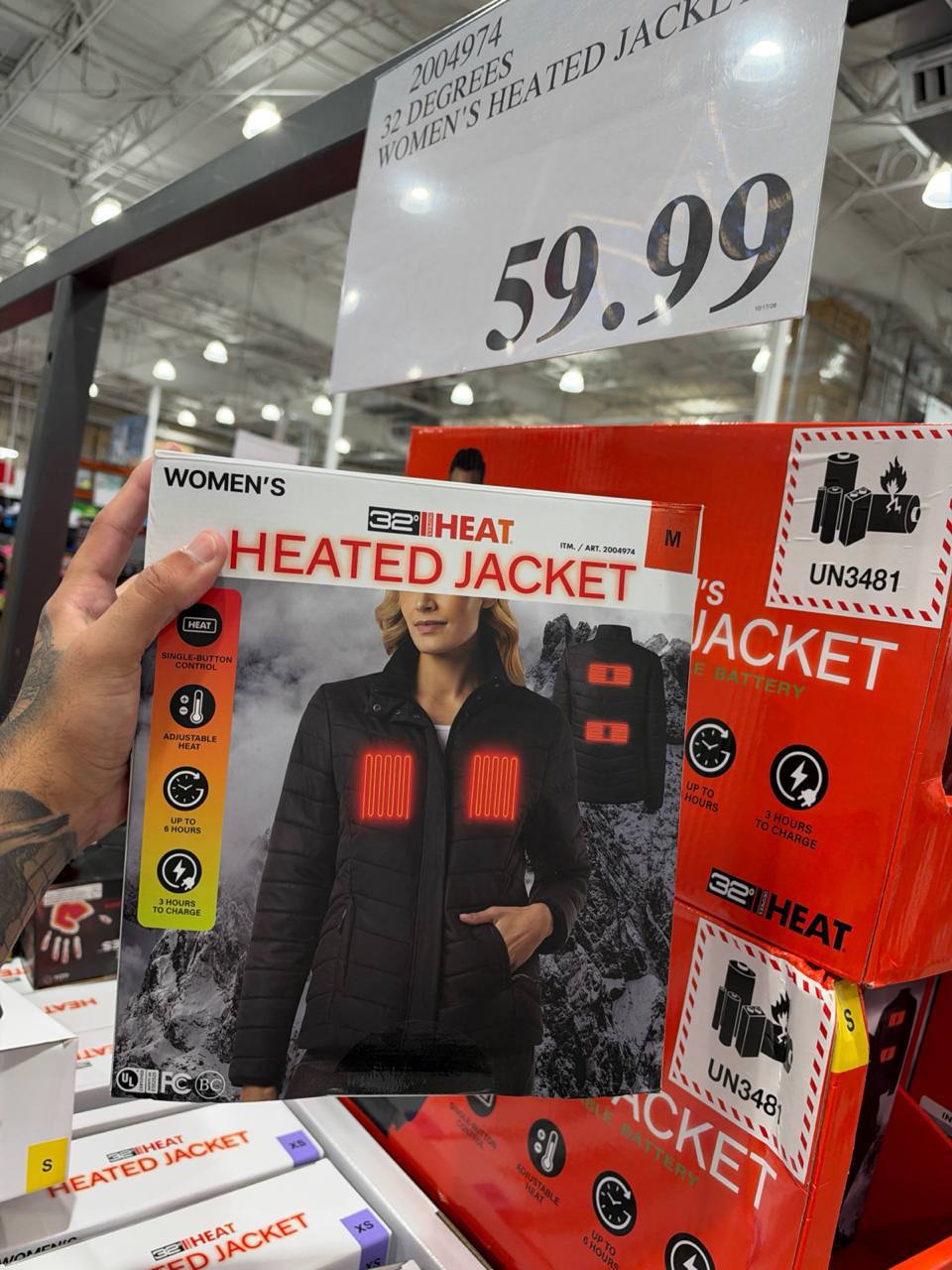 Costco Fem- Heated Jacket