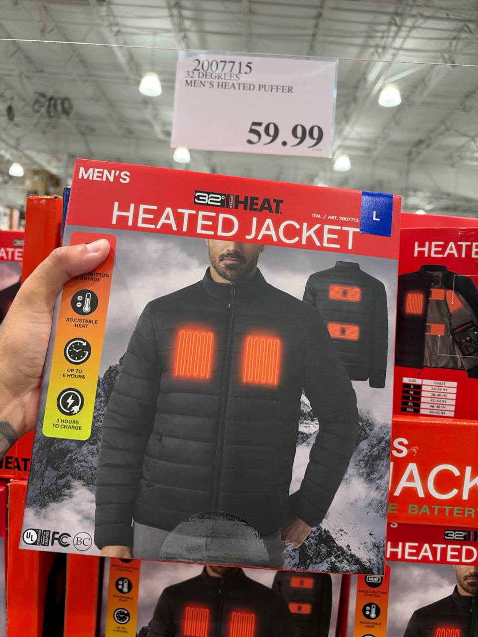 Costco Masc- Heated Jacket