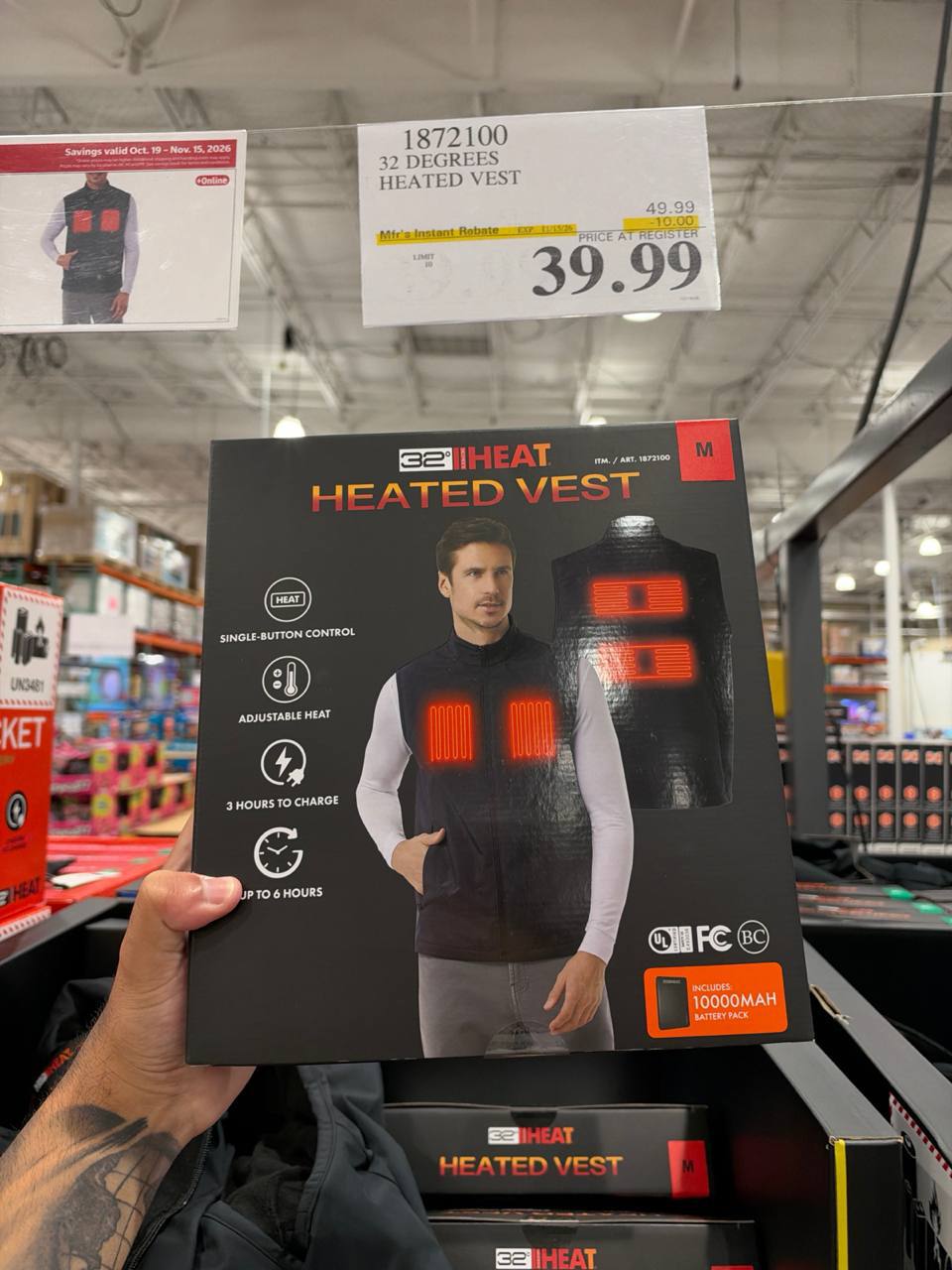 Costco Masc- Heated Vest