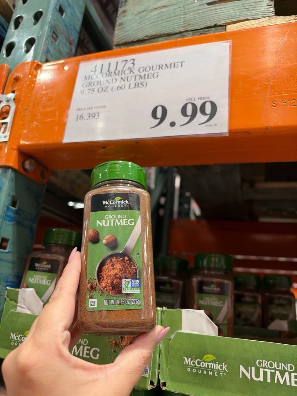Costco - Mc Cormick Ground Nutmeg